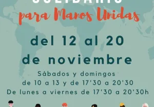 Rastrillo Solidario para Manos Unidas