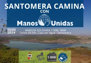 Santomera camina con Manos Unidas