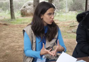 Sara Gómez, una de las voces de la juventud de Manos Unidas. Foto: Manos Unidas. 