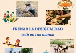 Cartel de la Semana de Manos Unidas en el arciprestazgo de San Miguel de Chamartín de Madrid