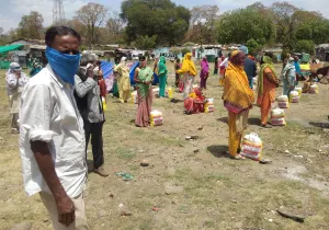 El hambre en le mundo vuelva a aumentar. Foto: Manos Unidas en India