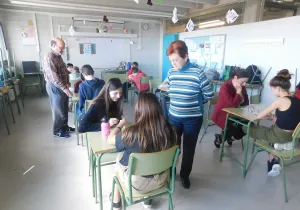Talleres de sensibilización en el IES Llavaneres