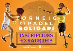 Torneo de pádel solidario en el Club Tennis Barcino