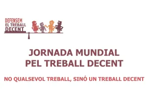 Acto reivindicativo a favor del Trabajo Decente