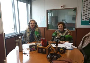 Mª.José Hernando y Elena Garvía en Onda Cero.