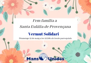 Vermut solidario a favor de los proyectos de Manos Unidas