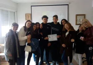 Visita del colegio Maria Inmaculada Fuencarral a Manos Unidas Madrid