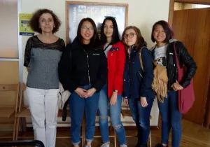 Alumnas del IES Cervantes visitan Manos Unidas Madrid