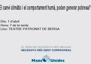 Conferencia sobre cambio climático y pobreza