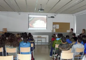 Charla en Instituto Joan Amigó de l'Espluga de Francolí