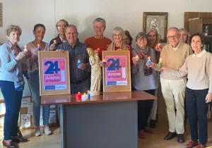Foto de Manos Unidas Madrid para la campaña 24 horas de 2023
