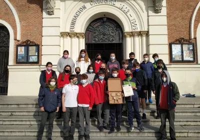 El Colegio Fundación Caldeiro de Madrid con el premio Clipmetrajes Manos Unidas 2020 