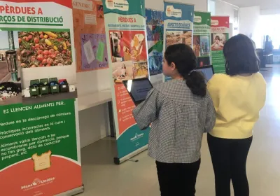 Exposición sobre el despilfarro alimentario