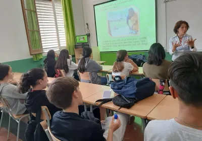 Charla en Instituto Tarragona