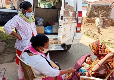Atención Sanitaria en India. Foto: Manos Unidas ONG 