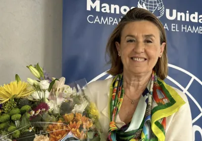 Cecilia Pilar - Reelegida Presidenta de Manos Unidas - mayo-2025