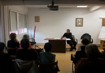 Charla de Jose Juan Fresnillo sobre el Sinodo de la Amazonia en Manos Unidas Madrid 