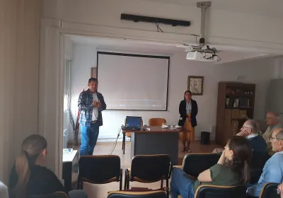 Charla de nuestro socio local IDMA de Perú en Manos Unidas Madrid