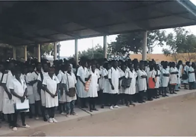 Proyecto "Cubierta escuela "Raina da Paz" en Sambe (Angola)