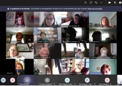Reunión virtual de voluntarios y voluntarias de Manos Unidas