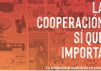 Un proyecto de Manos Unidas en el Cómic editado por la Red de ONGD de Madrid 