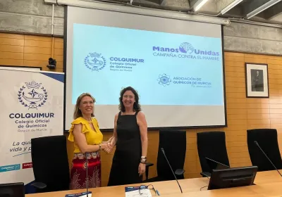 Convenio de Colaboración entre COLQUIMUR y Manos Unidas