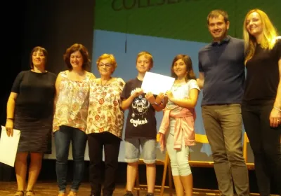 Entrega de premios "Cultura Emprenedora a l'Escola"
