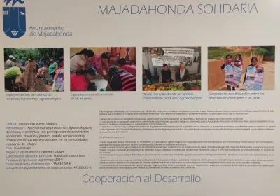 Exposición de proyectos subvencionados 2018 por Majadahonda