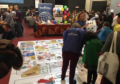 Manos Unidas en la fiesta de los derechos de la infancia en Alcobendas 2019