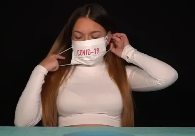 Fotograma del vídeo ganador de la etapa de Secundaria "Vuelve la normalidad"