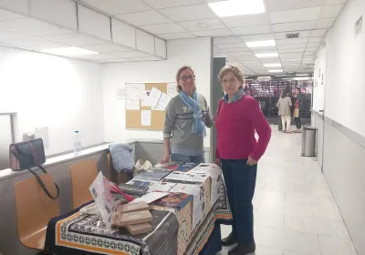 Voluntarias de Manos Unidas Madrid en el Foro IEB SOLIDARIO 2023