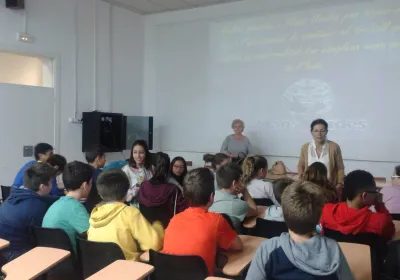 Charla en IES Tarragona