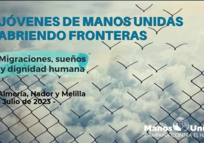 Manos Unidas ONG - Cartel «Abriendo Fronteras»