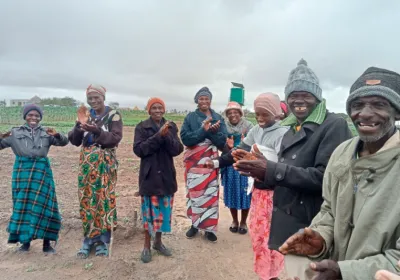 Agua para vivir, tierra para crecer: la vida renace en el corazón de Zimbabwe. Fotografía: Manos Unidas