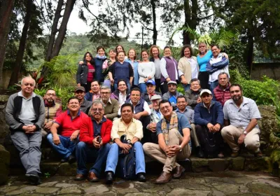 Foto de Grupo del Encuentro de Socios locales de Manos Unidas en Guatemala. FOTO Diria Berna