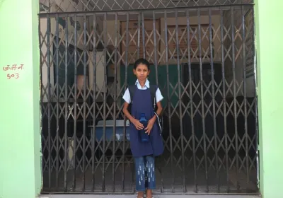 Hacemos posible los sueños de futuro de Radhika. Navjeevan Children's Home