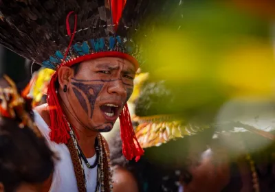 Manos Unidas ONG - Los jóvenes exigen respeto a la vida y a la Madre Tierra (Foto: Guilherme Cavalli)