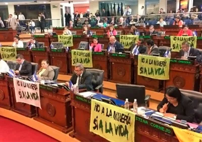 “Sí a la Vida, No a la Minería”. Fotografía: CELAM