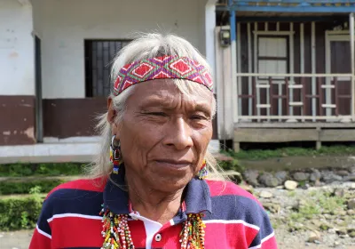Indígena emberá en la Comunidad de La Villa:Colombia: Foto María José Pérezz