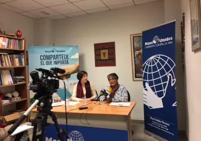 Manos Unidas Tortosa presenta la campaña “Comparte lo que importa”