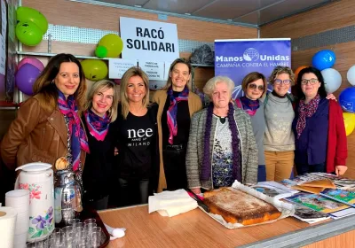 Manos Unidas Albal celebra San Blas con Mesa Solidaria.