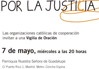 Vigilia de oración "Enlázate por la Justicia"