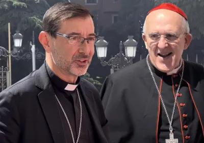 José Cobo y Carlos Osoro, arzobispos de Madrid