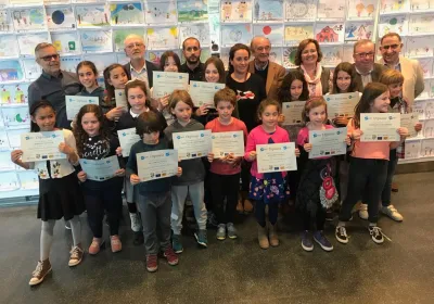 Entrega de los premios del IX Concurso de Dibujo infantil del gOvi