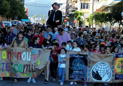 Tortosa, manifestación contra el hambre 