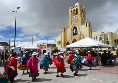 El despertar de las mujeres en Tisaleo: un paso histórico contra la violencia de género en Ecuador. Fotografía: Miguel Angel Benalcázar