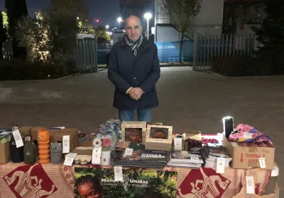Voluntarios de Manos Unidas Madrid en la parroquia San Manuel González de San Sebastián de los Reyes 