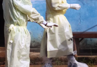 Simulacro ébola en Sierra leona. Proyecto FID/SL 