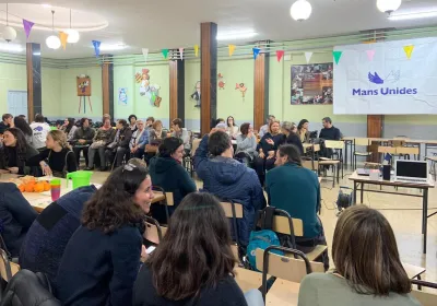 Cena del Hambre en  Manos Unidas Valencia celebrada en la localidad de Alacuás.