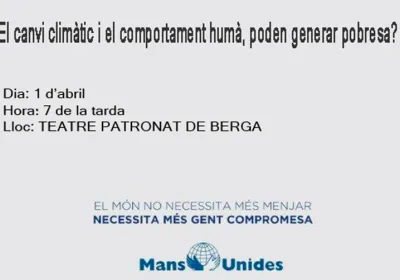 Conferencia sobre cambio climático y pobreza
